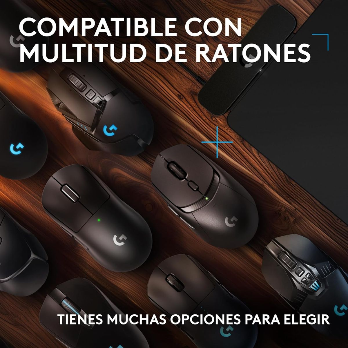 Combo Gamer Logitech G Teclado Mecanico G515 Lightspeed Tkl + Mouse G502 X Lightspeed + Padmouse PowerPlay 2