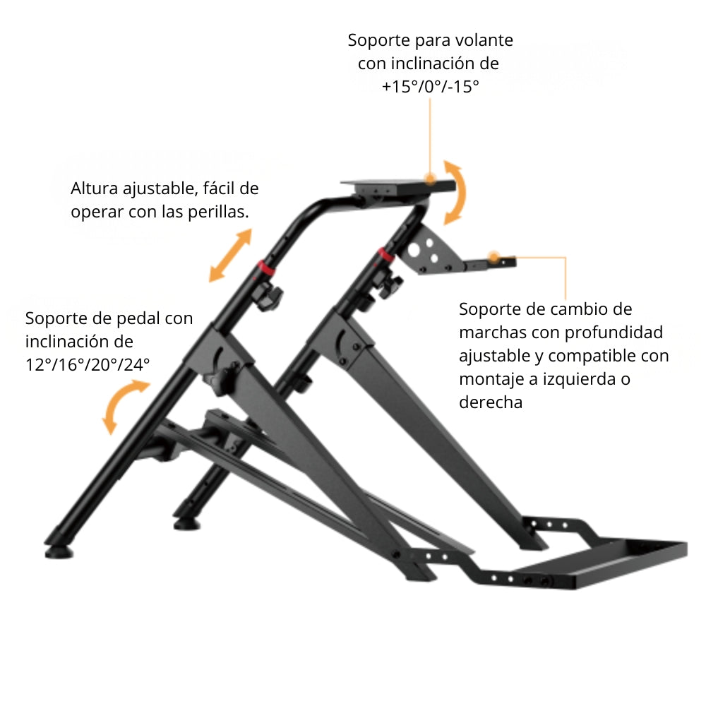 Racing Kit Timón Logitech G29 para PS5, PS4 y PC + Palanca de Cambios + Soporte Plegable 5