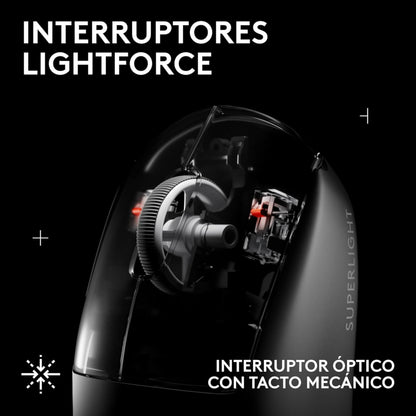 Mouse Gamer Inalámbrico Logitech G Pro X Superlight 2 SE, Blanco
