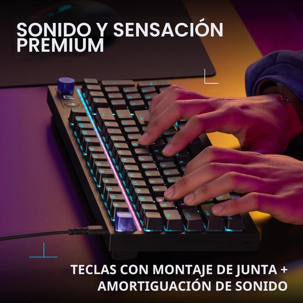 Teclado Gamer Mecanico Logitech G316 X 98 Switch Tactil - Negro