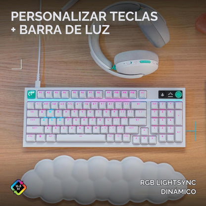 Teclado Gamer Mecanico Logitech G316 X 98 Switch Tactil - Blanco