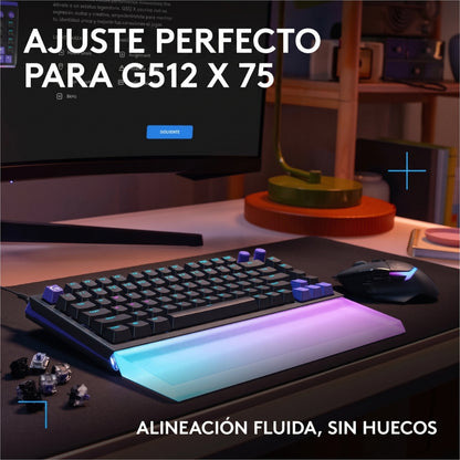 Reposamuñecas Logitech G Palm Rest 75 para Teclado G512 X