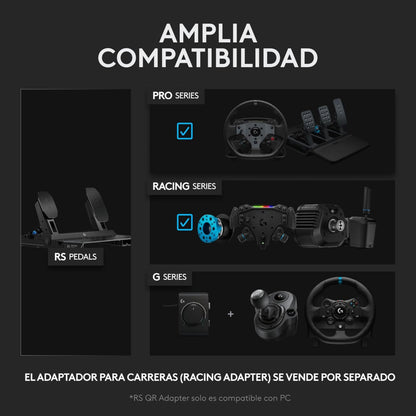 Pedales Para Simulador De Carreras Logitech G Rs Pedals