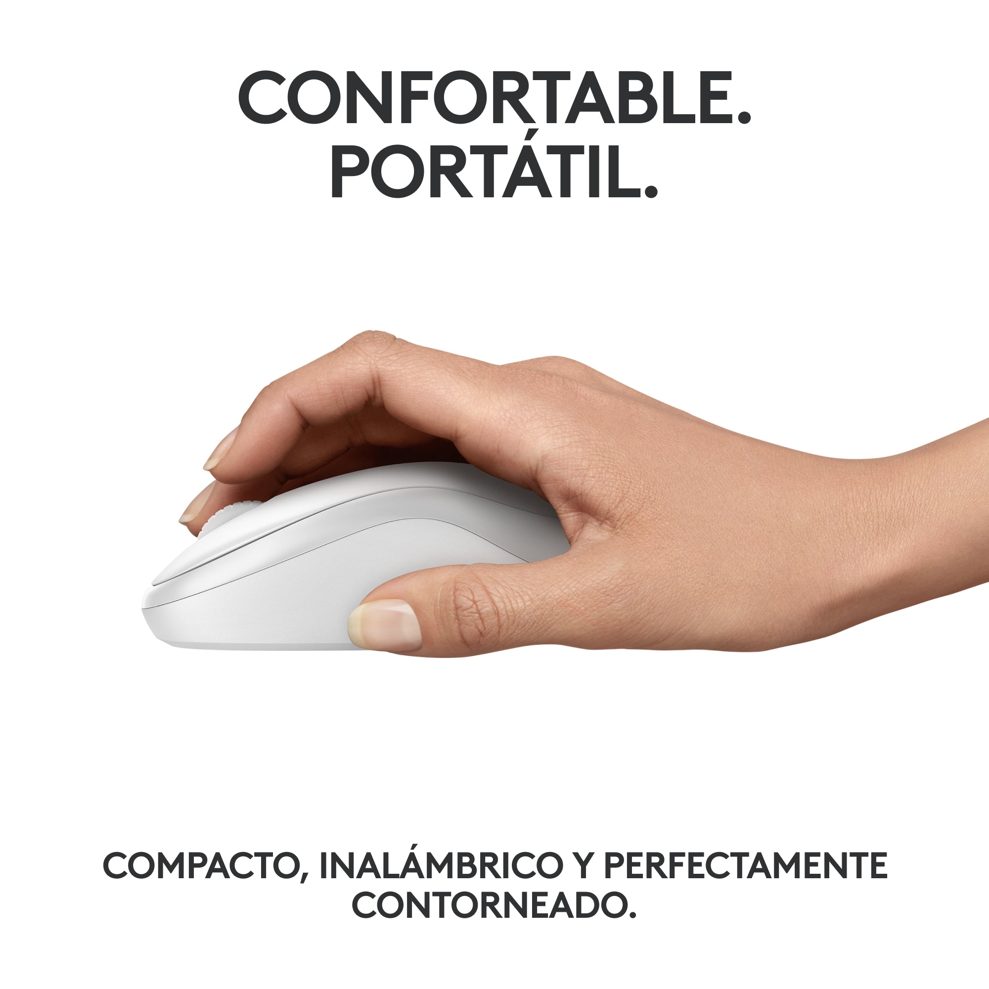 Teclado Bluetooth Logitech Pebble Keys 2 K380s Multidispositivo + Logitech M240 Silencioso Ratón Bluetooth Inalámbrico - Blanco