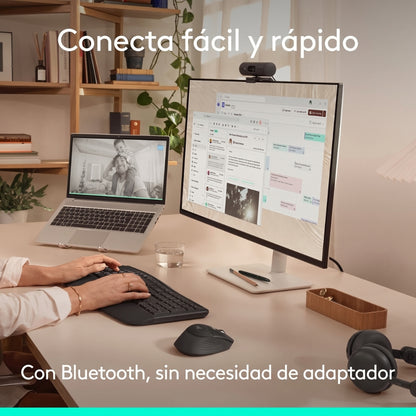 Mouse Inalámbrico Logitech Signature Comfort Plus M850 L Multidispositivo Bluetooth - Grafito