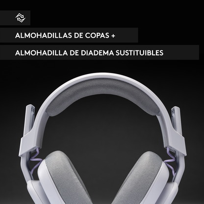 Audífonos Gamer Astro A10 Gen 2, Pc/Ps5/Ps4, Xbox, Gris