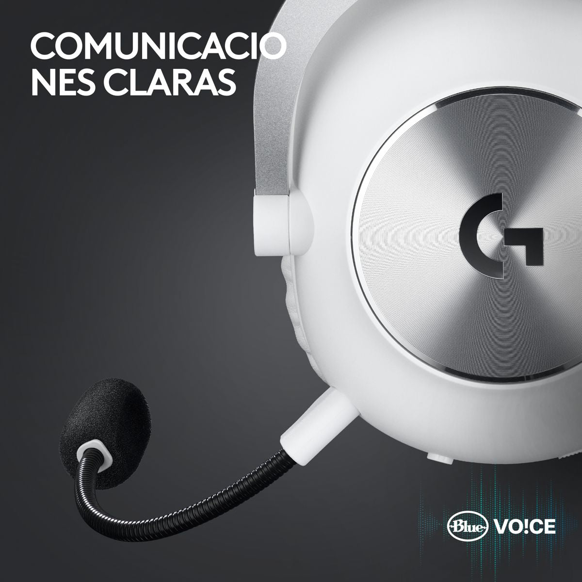Auriculares Gamer 7.1 Inalámbricos Logitech G Pro X 2 LIGHTSPEED con Bluetooth, Blanco
