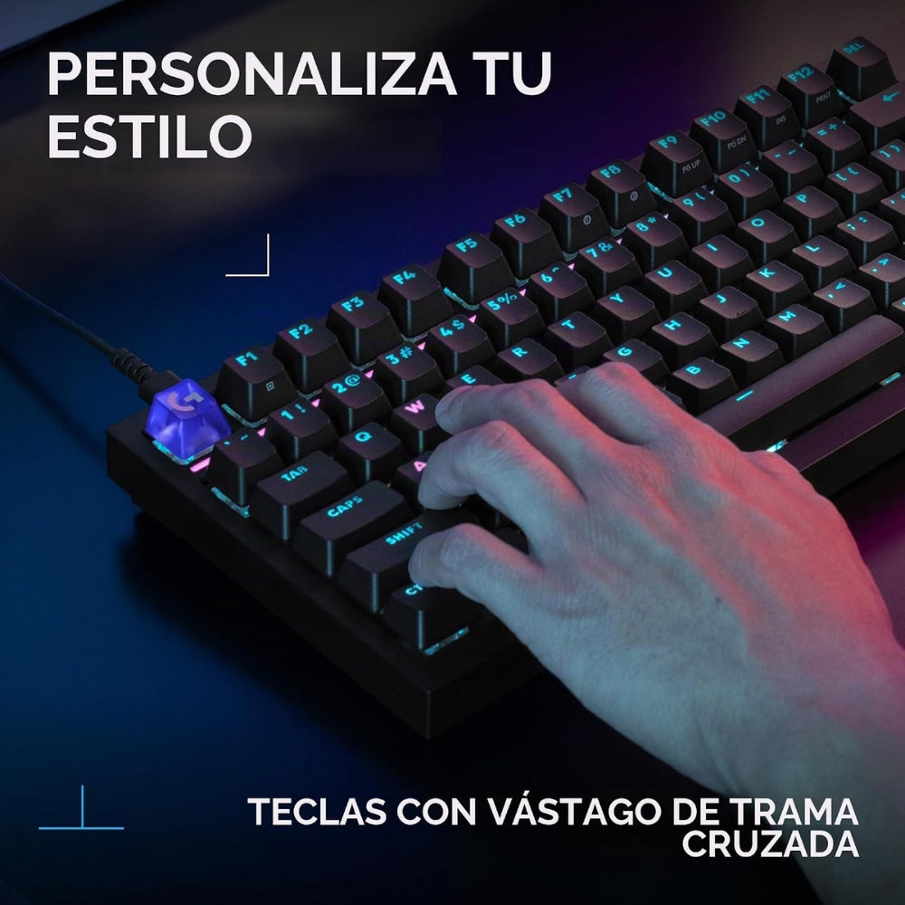 Teclado Gamer Mecanico Logitech G316 X 98 Switch Tactil - Negro