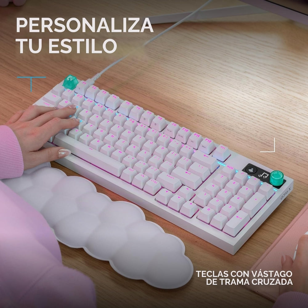 Teclado Gamer Mecanico Logitech G316 X 98 Switch Tactil - Blanco