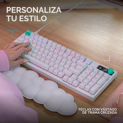 Teclado Gamer Mecanico Logitech G316 X 98 Switch Tactil - Blanco