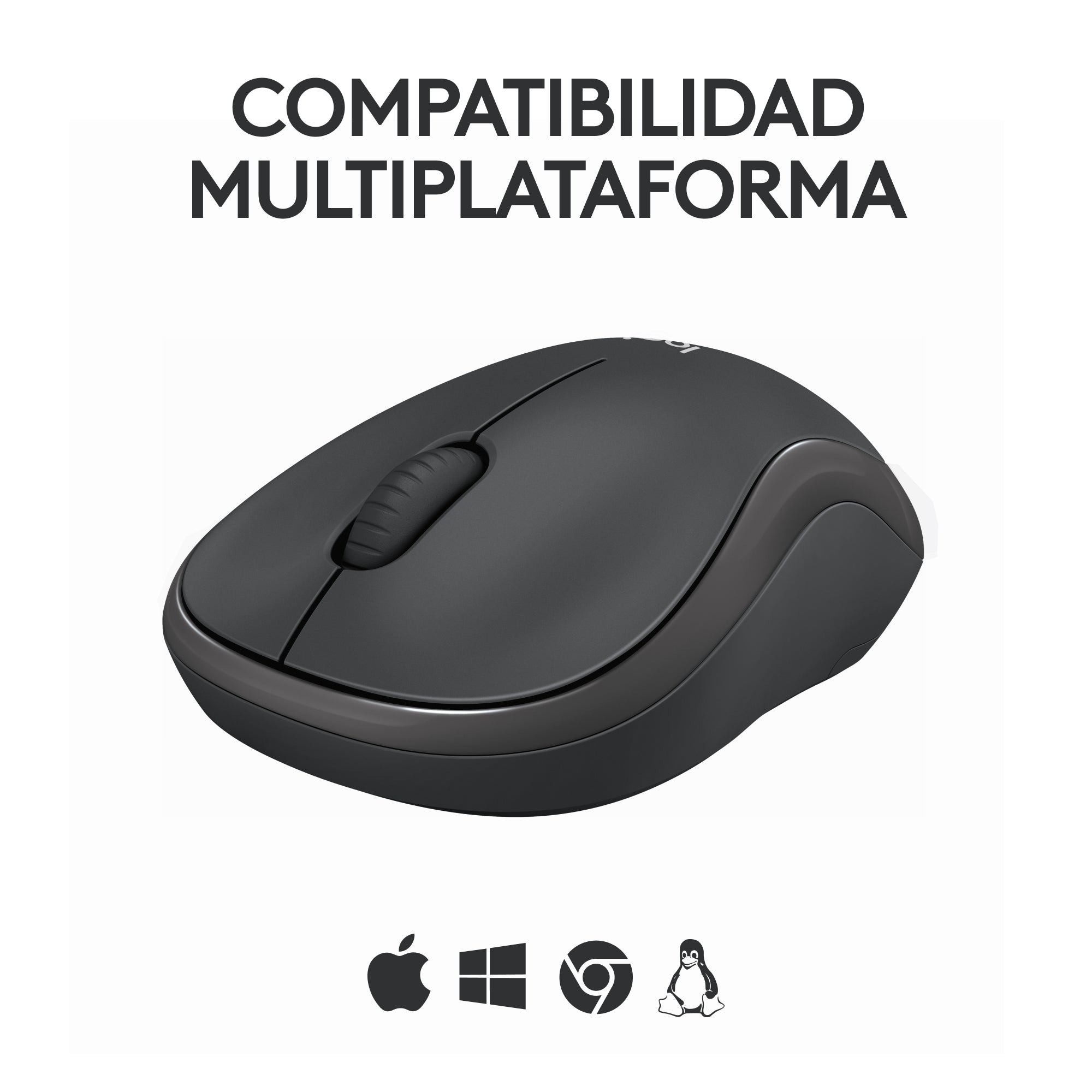 Teclado Bluetooth Logitech Pebble Keys 2 K380s Multidispositivo + Logitech M240 Silencioso Ratón Bluetooth Inalámbrico - Grafito