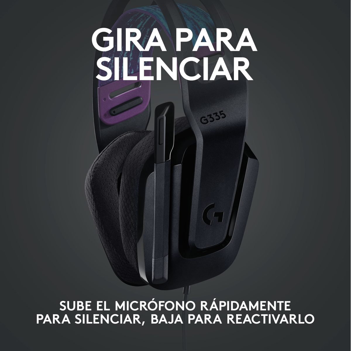 Combo Gamer Teclado Logitech G213 + Mouse G203 + Diadema G335