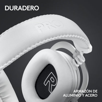 Auriculares Gamer 7.1 Inalámbricos Logitech G Pro X 2 LIGHTSPEED con Bluetooth, Blanco