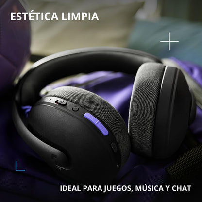 Auriculares Gamer Inalámbricos Logitech G325 LIGHTSPEED Bluetooth PC/PS5/Switch/Xbox - Negro + Obsequio Soporte para Diadema