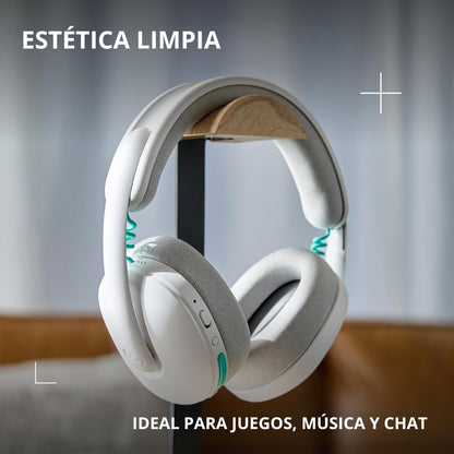 Auriculares Gamer Inalámbricos Logitech G325 LIGHTSPEED Bluetooth PC/PS5/Switch/Xbox - Blanco + Obsequio Soporte para Diadema