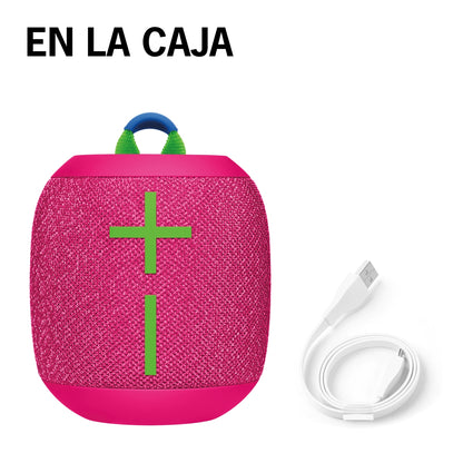 Parlante Impermeable Bluetooth Ultimate Ears Wonderboom 3, Rosa