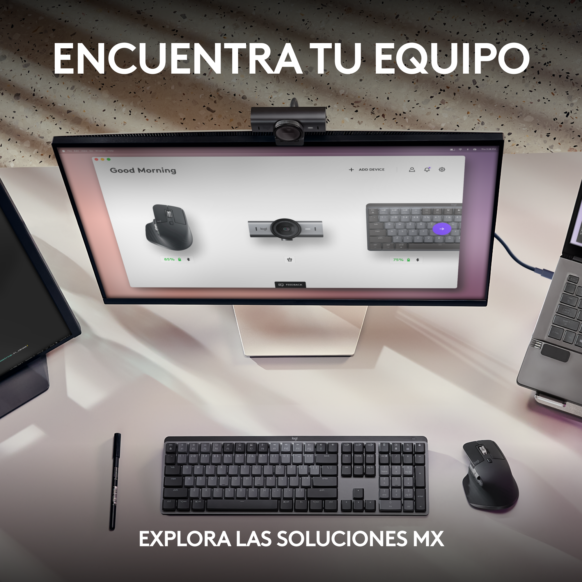 Cámara Web Logitech MX Brio 705 for Business 4K Premium con IA