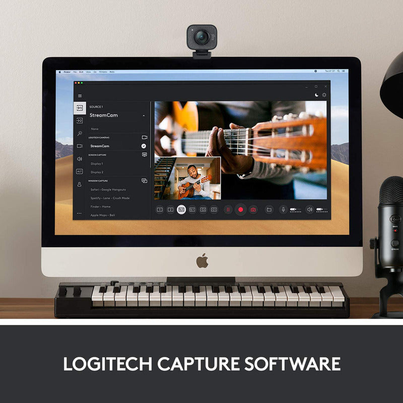 Webcam Streaming Full Hd / 60fps Logitech Streamcam Plus