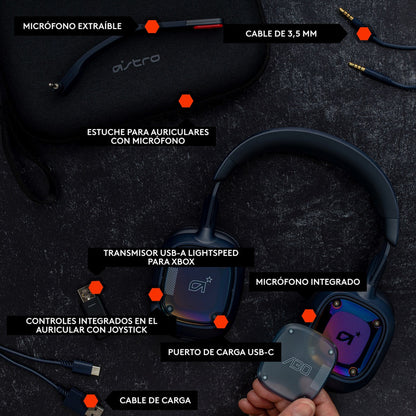 Diadema Gamer Astro A30, Inalámbrica Pc/mac, Ps5|4, Xbox X|s
