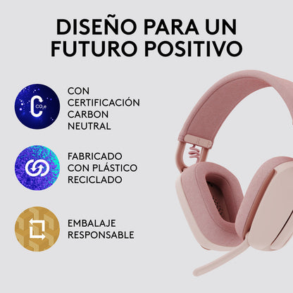 Diadema Profesional Logitech Zone Vibe 100 Inalámbrica