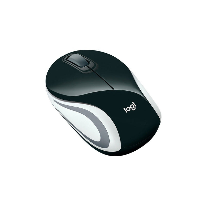 Mouse Inalámbrico Óptico Logitech M187 Negro Wireless 2.4ghz Color Negro