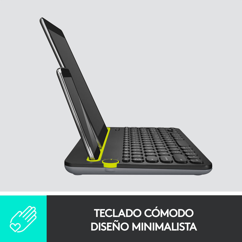 Teclado Logitech K480, Bluetooth Multidispositivo Y Moderno