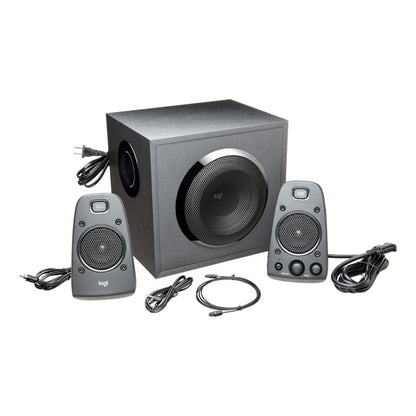 Altavoces 2.1 Logitech Z625 / 200 Watts Rms, Entrada Óptica