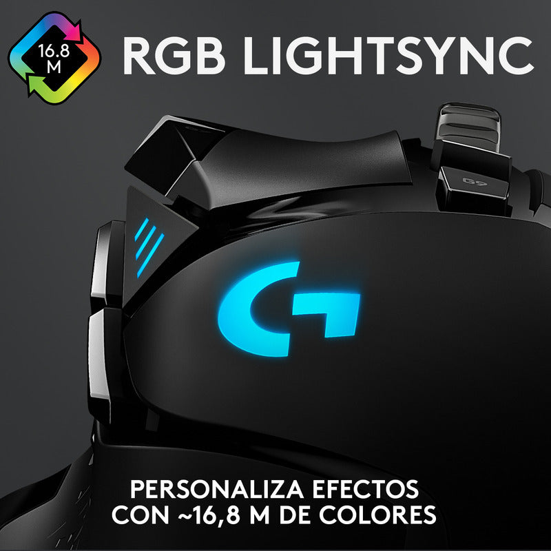 Mouse Gamer Rgb Logitech G502 Hero Programable 25600dpi