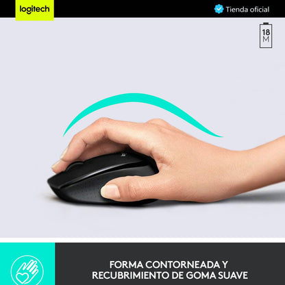 Combo Inalámbrico Logitech Mk345 + Pad Mouse Studio Series