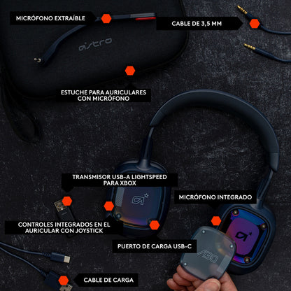 Diadema Gamer Astro A30, Inalámbrica Pc/mac, Ps5|4, Xbox X|s