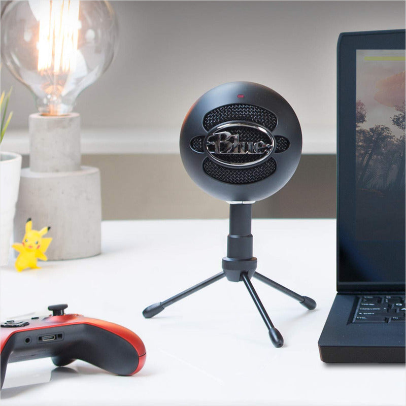 Micrófono Usb Grabación Streaming Blue Snowball Ice Negro