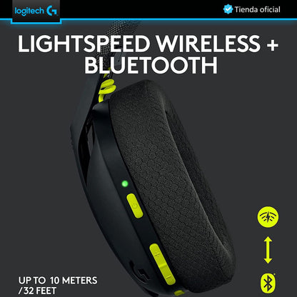 Logitech Diadema Gamer G435 Inalámbrica + Mouse Gamer G305 N