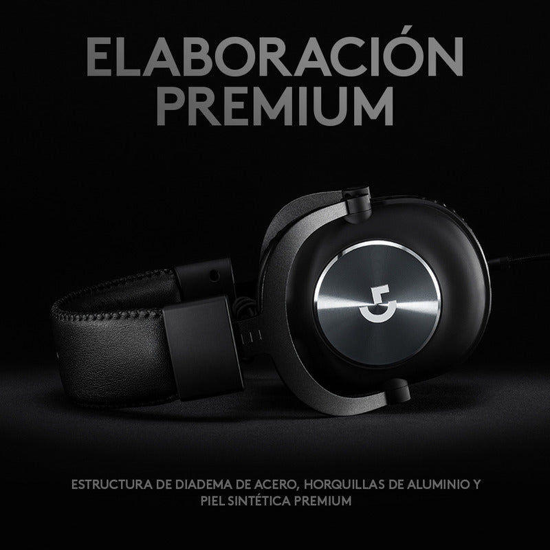 Diadema Gamer Logitech G Pro X, 7.1 Profesional, Pc Ps4 Xbox