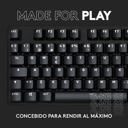 Teclado Gamer Logitech G413 Se Mecánico Retroiluminado Led