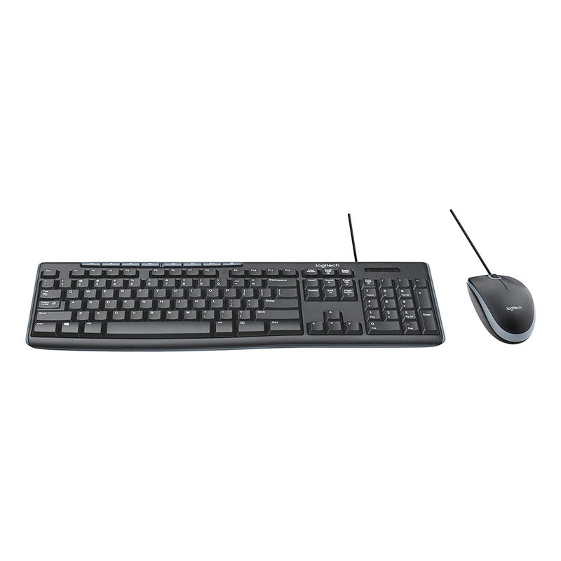 Combo Usb Logitech Mk200 Media, Teclado Multimedia Y Mouse