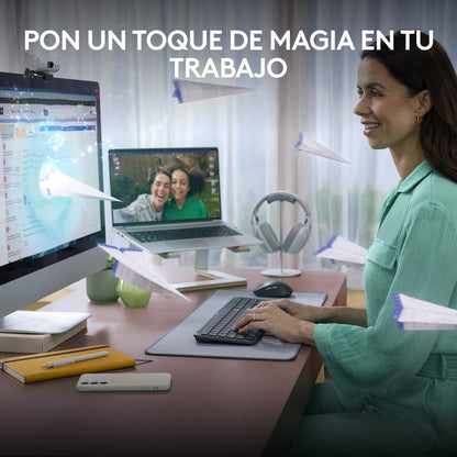 Teclado Bluetooth Bolt Logitech Signature Slim K950, Grafito