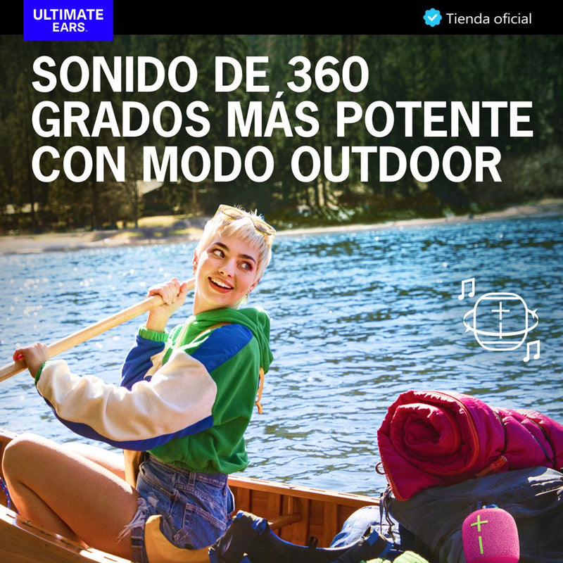 Parlante Impermeable Bluetooth Ultimate Ears Wonderboom 3, Negro