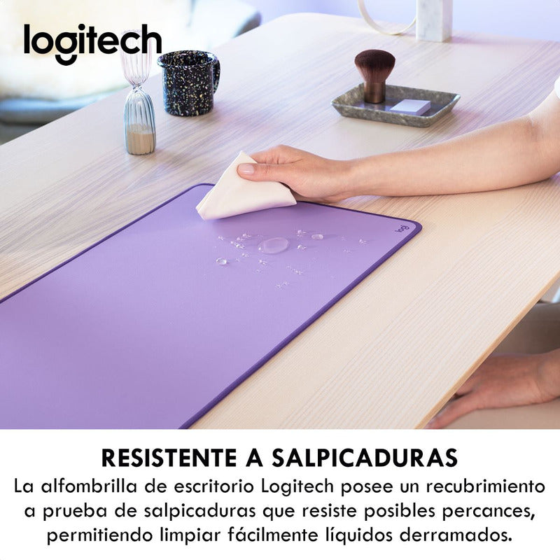 Alfombrilla De Escritorio Logitech Desk Mat Studio Lavanda