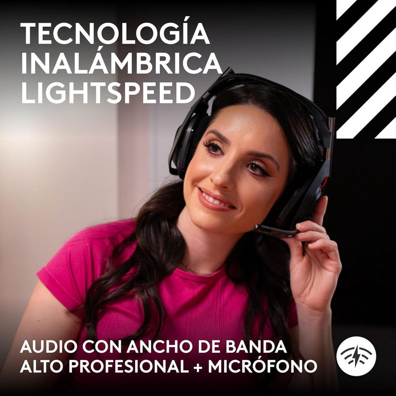 Diadema Gamer Lightspeed + Base Logitech Astro A50 (5ta Gen)