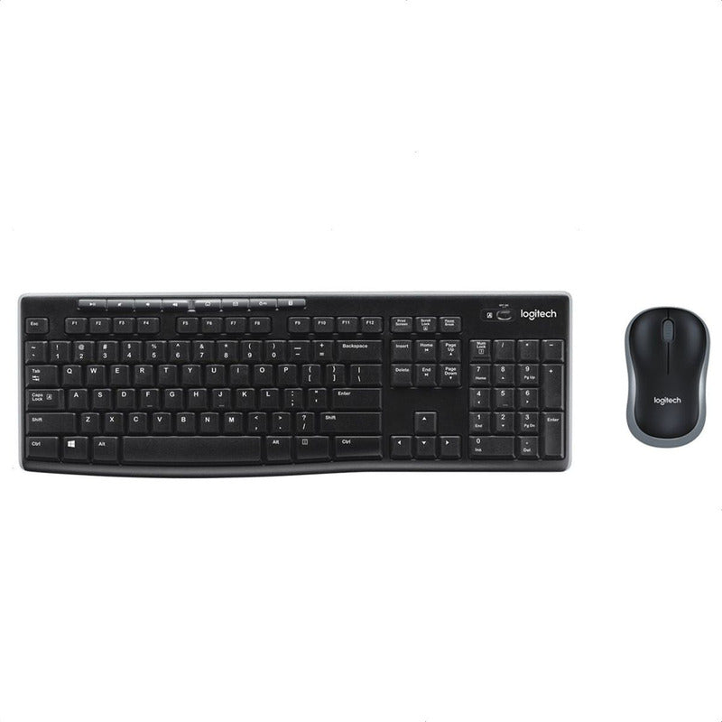 Combo Inalámbrico Logitech Mk270, Teclado Multimedia Y Mouse