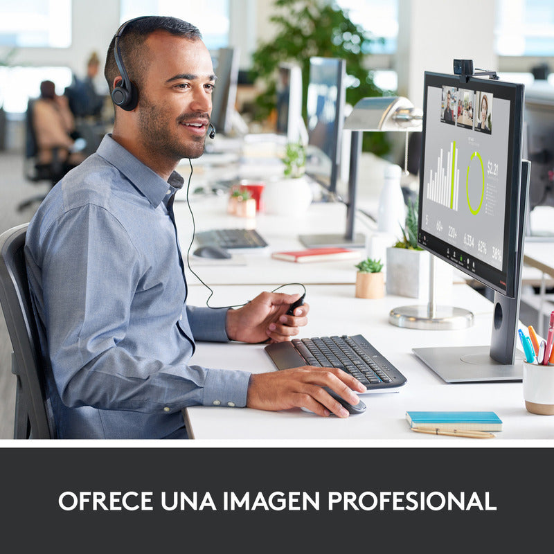 Webcam Hd / Videochats En Full Hd 1080p Logitech C920s Pro