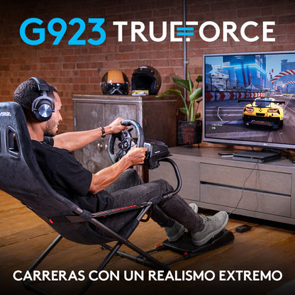 Volante De Carreras Logitech G923, Trueforce Pc / Ps5 | Ps4