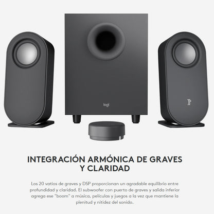 Parlantes 2.1 Bluetooth / Control Inalámbrico Logitech Z407