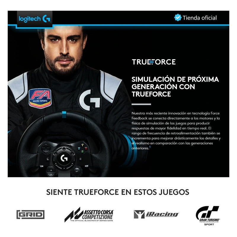 Logitech G923 Timón Para Pc / Ps5 | Ps4 + Palanca De Cambios
