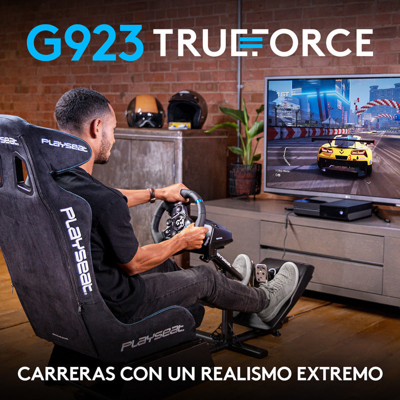 Volante Carreras Logitech G923, Trueforce Pc / Xbox X|s One