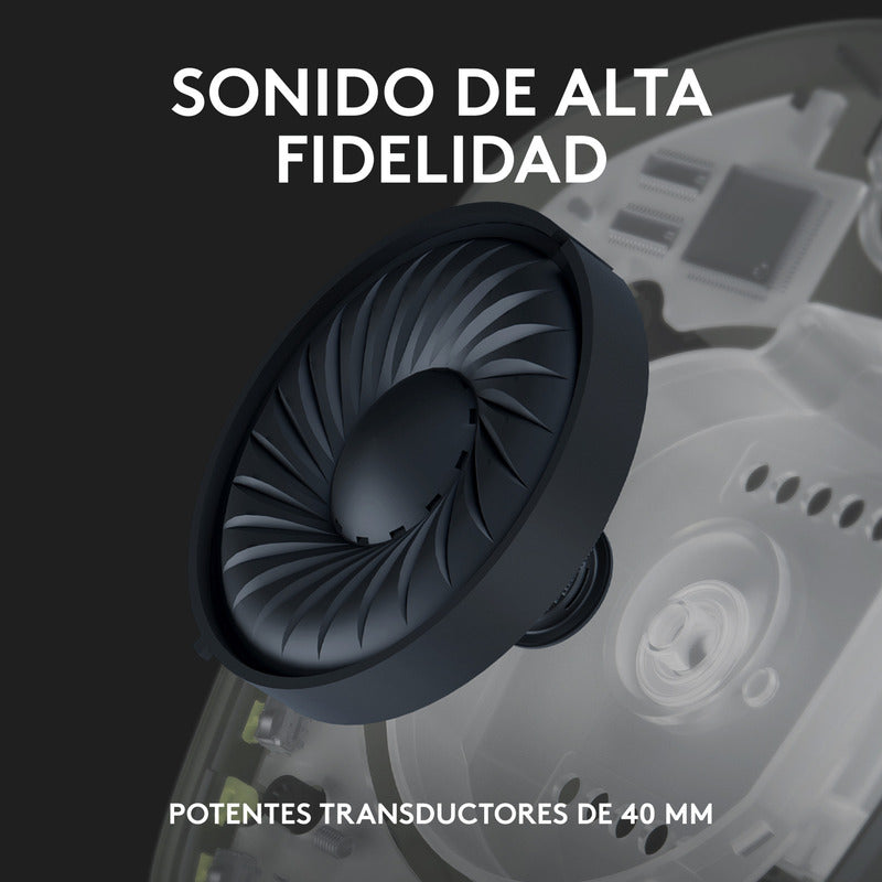 Diadema Gamer Logitech G435, Inalámbrica Bluetooth Pc, Ps5