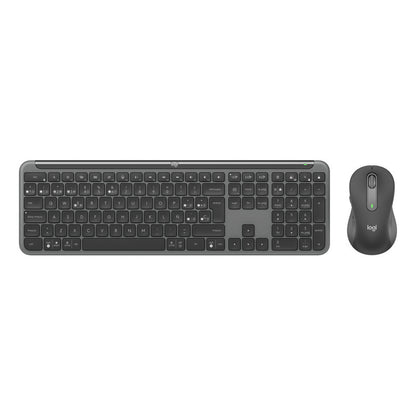 Combo Profesional Logitech Teclado K950 + Mouse M650 Grafito