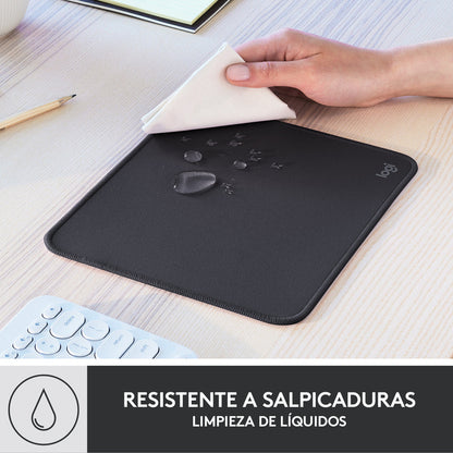 Mouse Pad Cómodo Deslizamiento Logitech Studio Series Negro