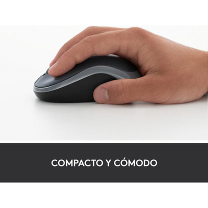 Mouse Inalámbrico Logitech M185, Win Mac Chrome Linux Azul