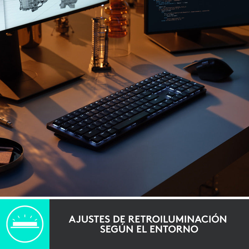 Combo Logitech Teclado Mx Mechanical + Mouse Mx Master 3s
